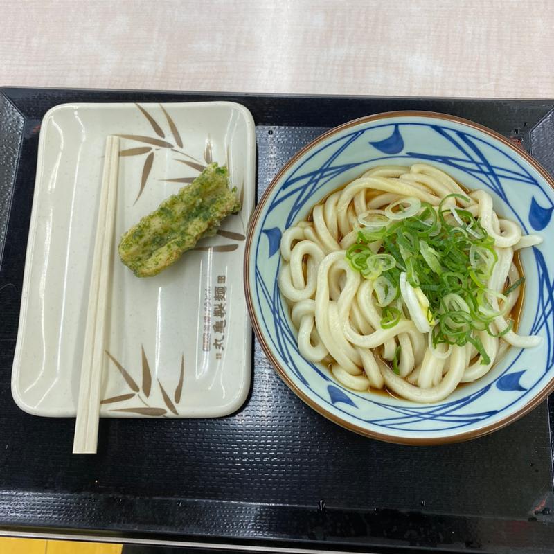 かけうどん(丸亀製麺コーナン中百舌鳥)