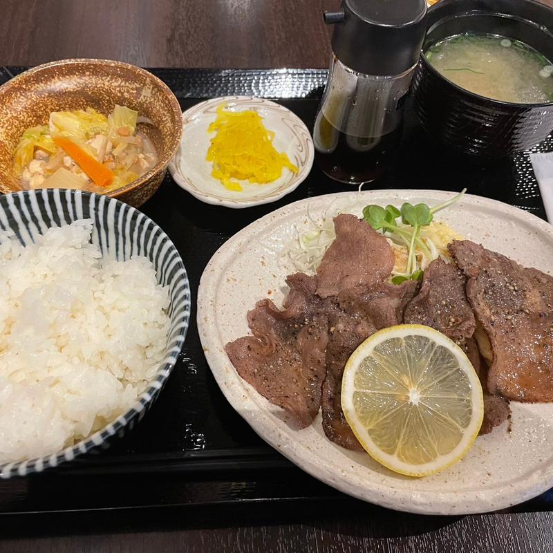 牛タン塩焼き定食(てごう屋 )