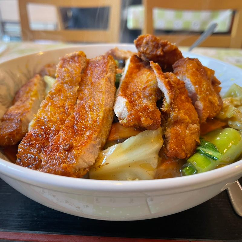 パイクー飯　大盛り(中華食堂 龍華園)