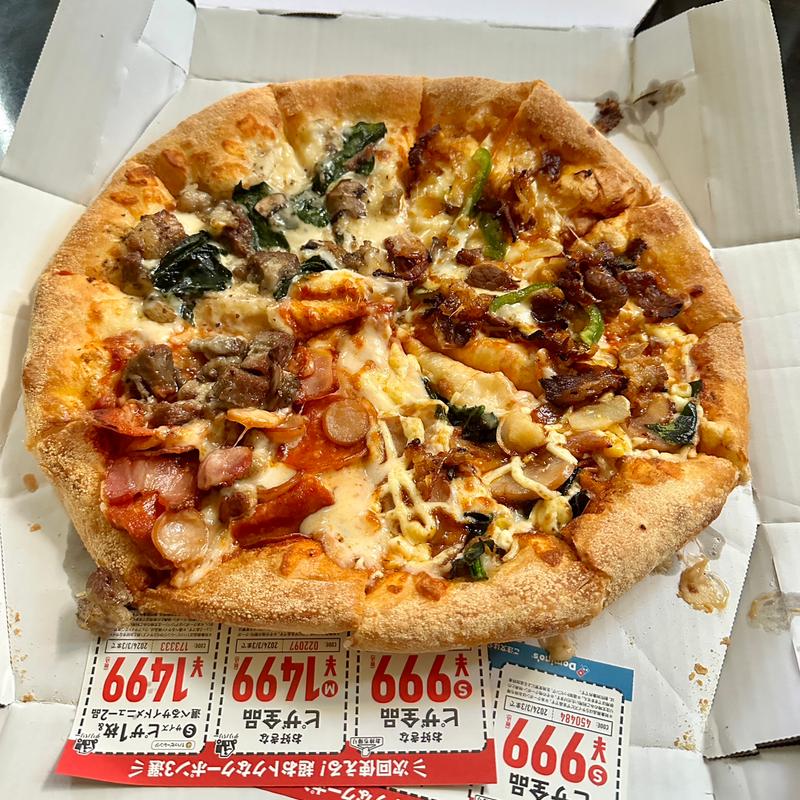 クワトロ·ミートマックス(ドミノ・ピザ船橋高根台店)