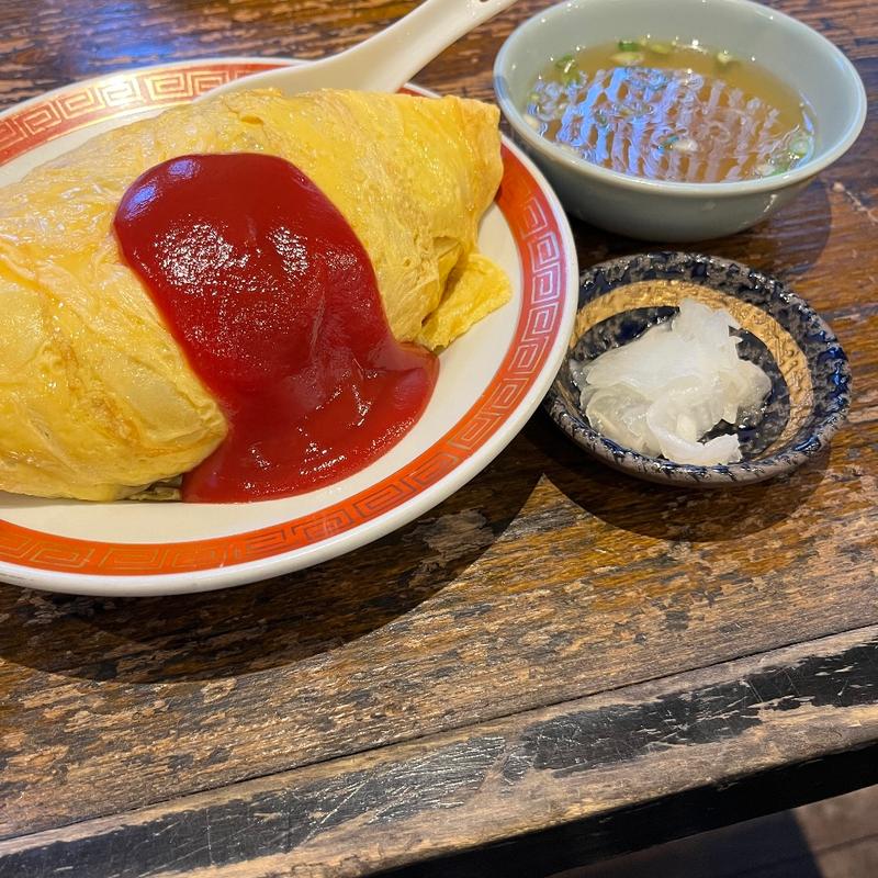 オムライス(万々飯店 )