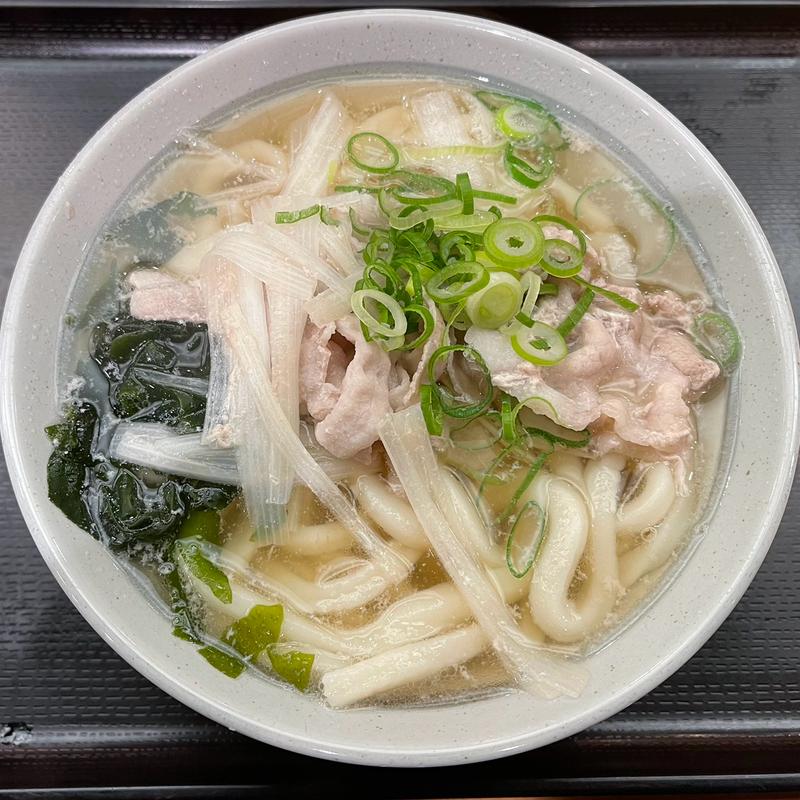 肉なんばんうどん(かのや 新橋店)