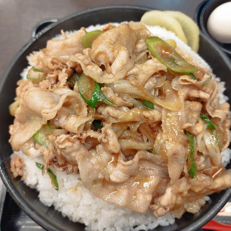 スタ丼飯マシマシマシ(伝説のすた丼屋 高円寺店)