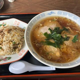 チャーシュー麺チャーハンセット(喜楽亭食堂 )