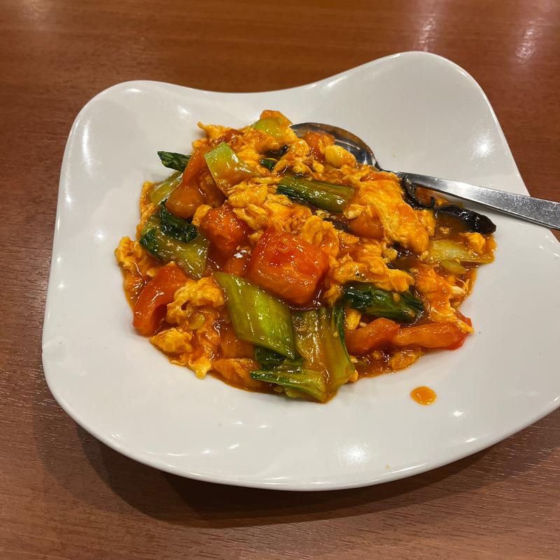 トマトと玉子炒め(華心苑 新宿センタービル店)