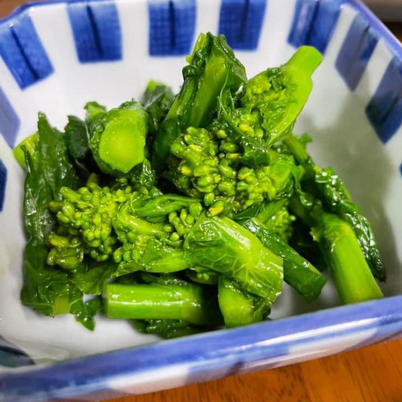 菜の花からし和え(わくい亭)