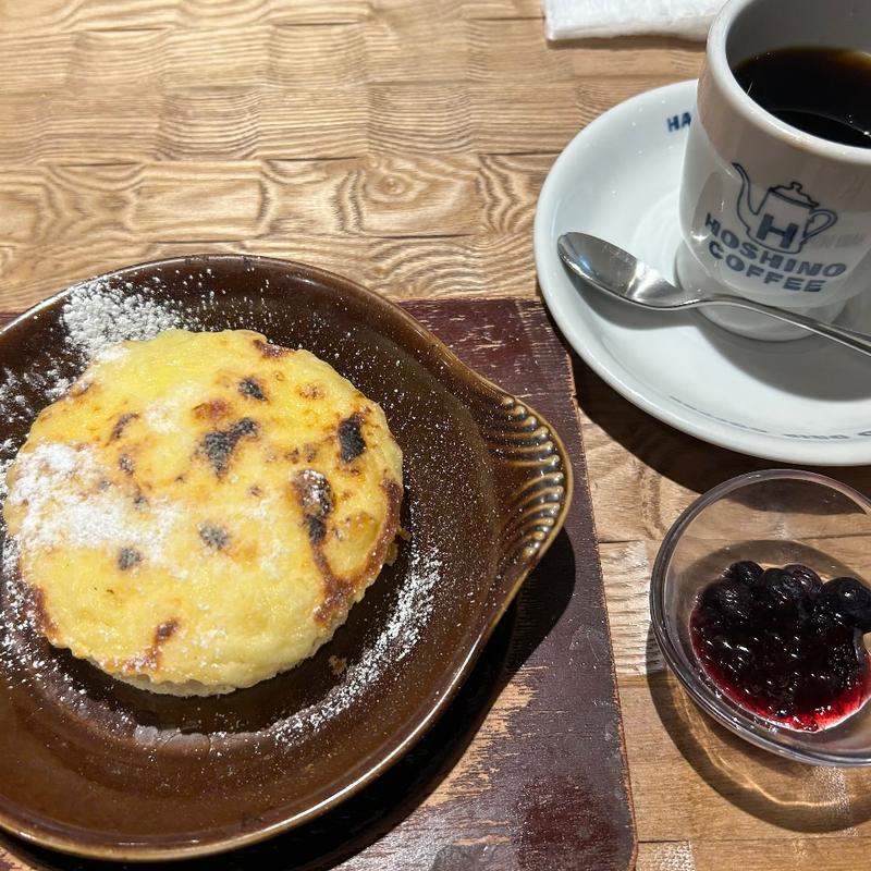 ふわとろ焼きチーズケーキ(星乃珈琲店 南大沢店)