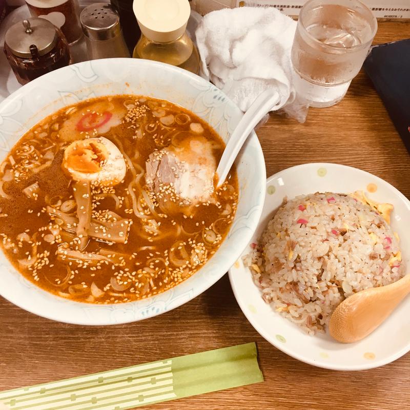 ラーメン半チャーハンセット(太龍沼津北口店)