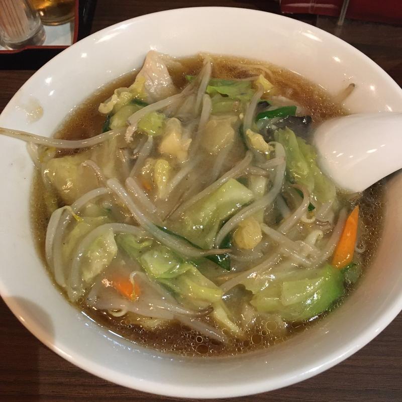 うま煮ラーメン(香香飯店 沼津仲見世店 （シャンシャンハンテン）)