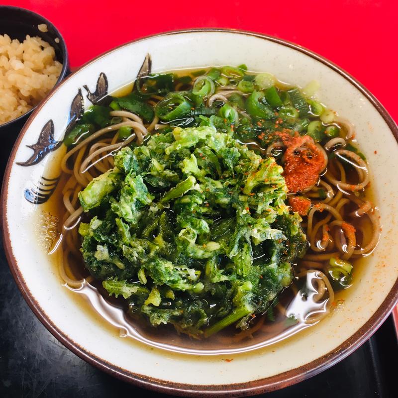 春菊天蕎麦(スマル亭 グルメ街道店 （すまるてい）)