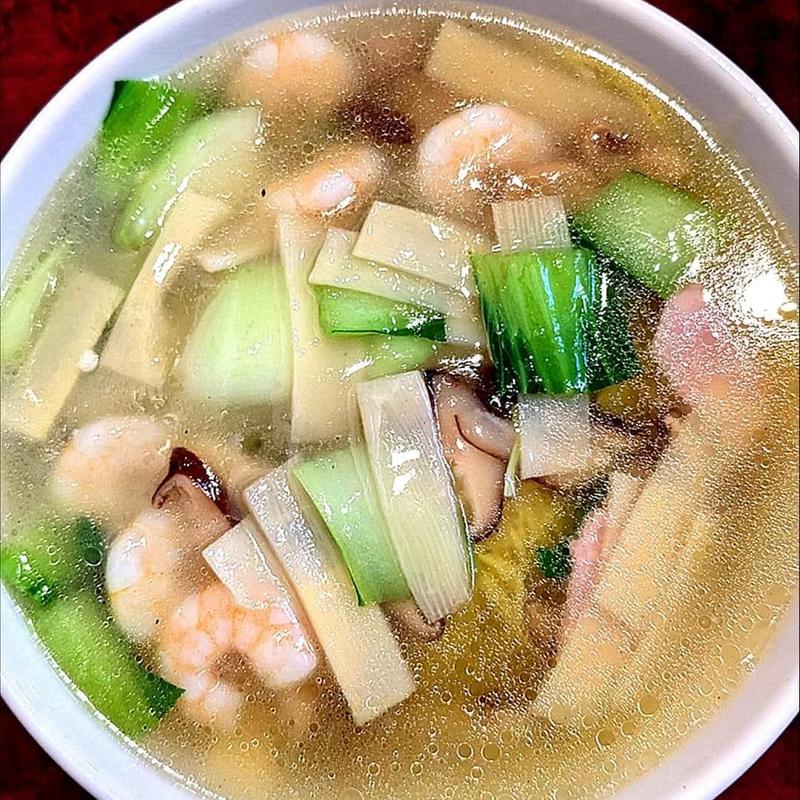 エビそば(華吉)