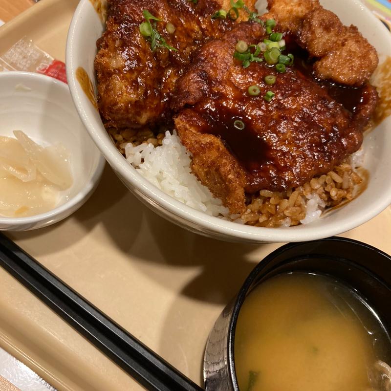 味噌カツ丼定食(ガスト 高砂市役所前店 )