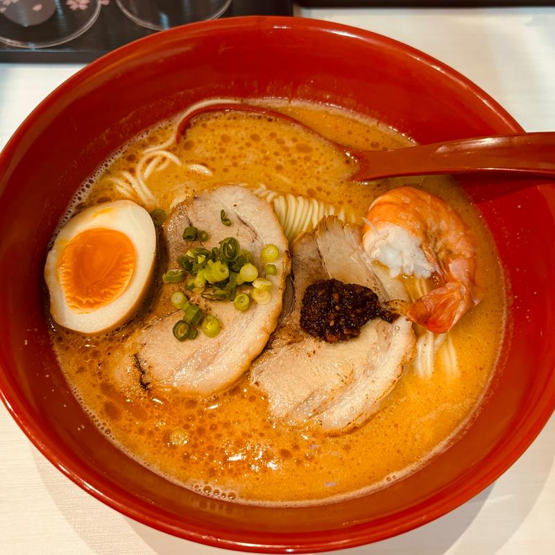 海老味噌ラーメン(海老塩らーめん)