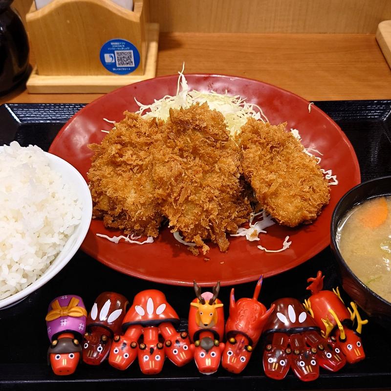 ヒレカツ定食(かつや 郡山富久山店)