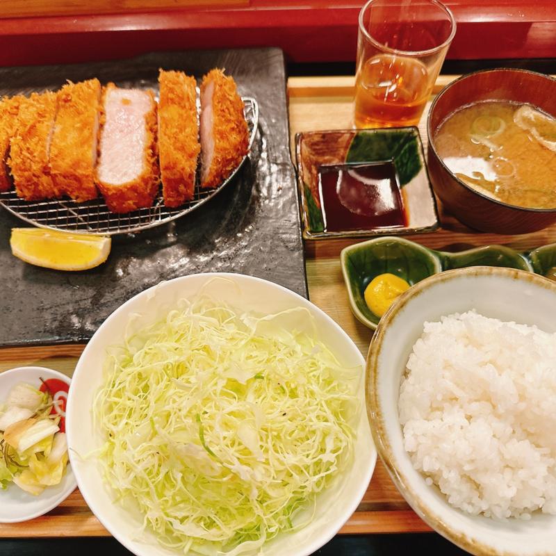 上ロース定食(和乃貫山)