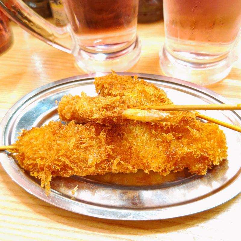 串カツ(立呑み晩杯屋 桜木町ぴおシティ店)