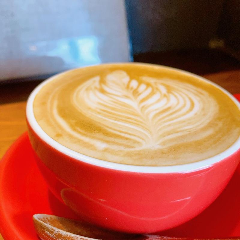 ホットカフェラテ（ランチセット）(銀山ベース)