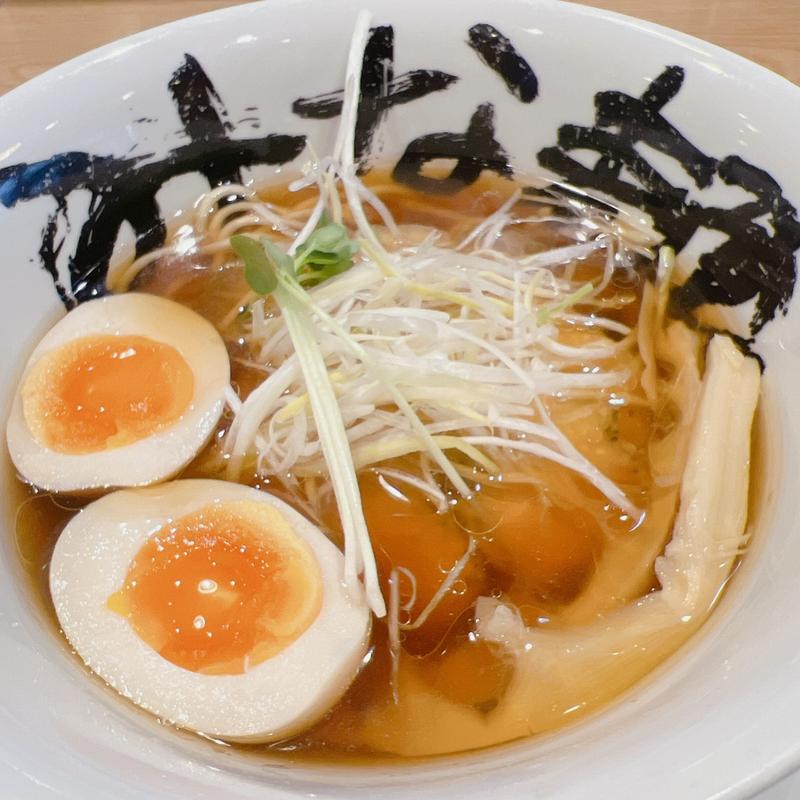 染み醤油らーめん　(メンマ、煮卵)(みな麺 岡山店)