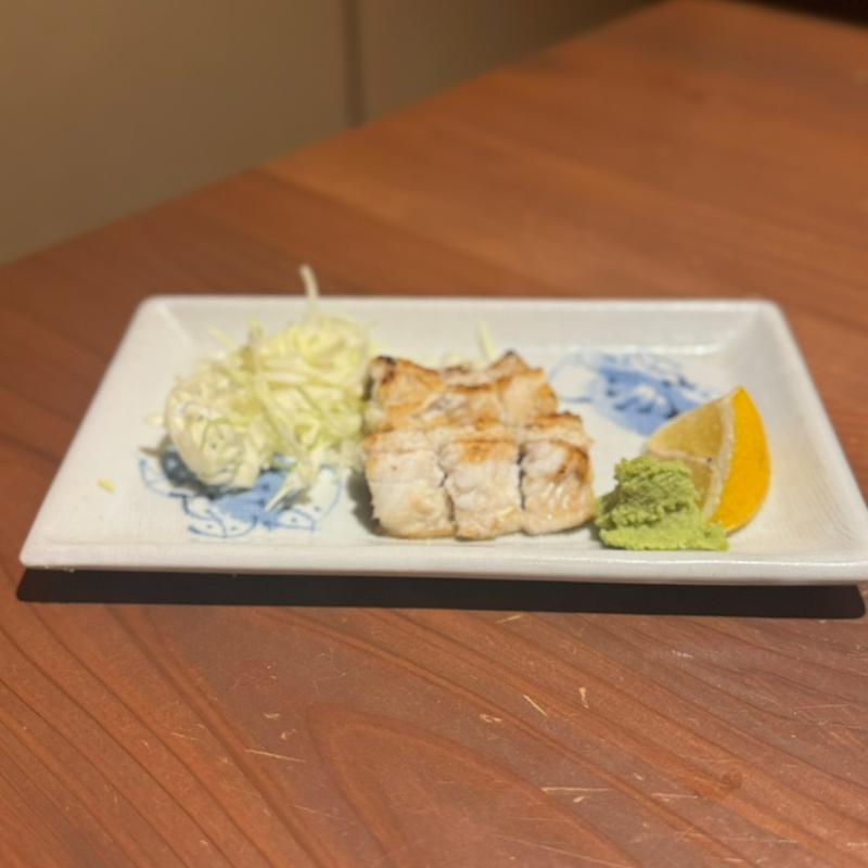 あなごの白焼(炉端料理 助格 道後店)