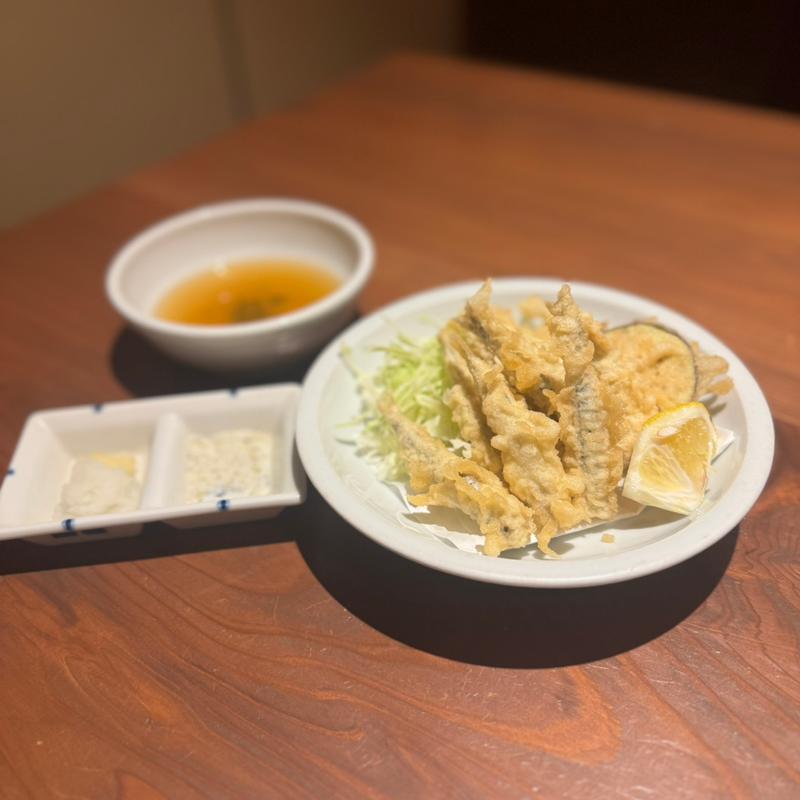 きびなごの天ぷら(助角  松山)