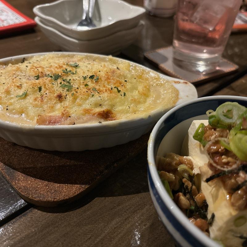 ポテトベーコンクリームグラタン(CHOINOMI HIROBA)