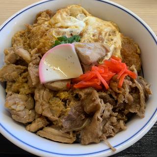 トリプルカツ丼(かつや 福岡香椎店)