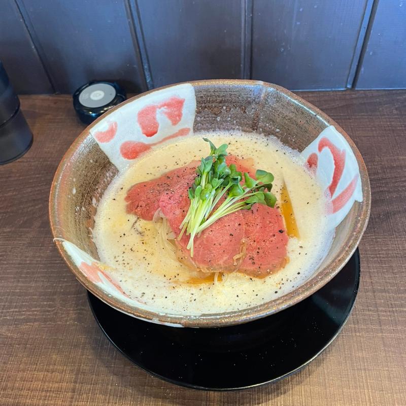 常陸牛白湯　塩(常陸牛らぁめん 希-nozomi-)