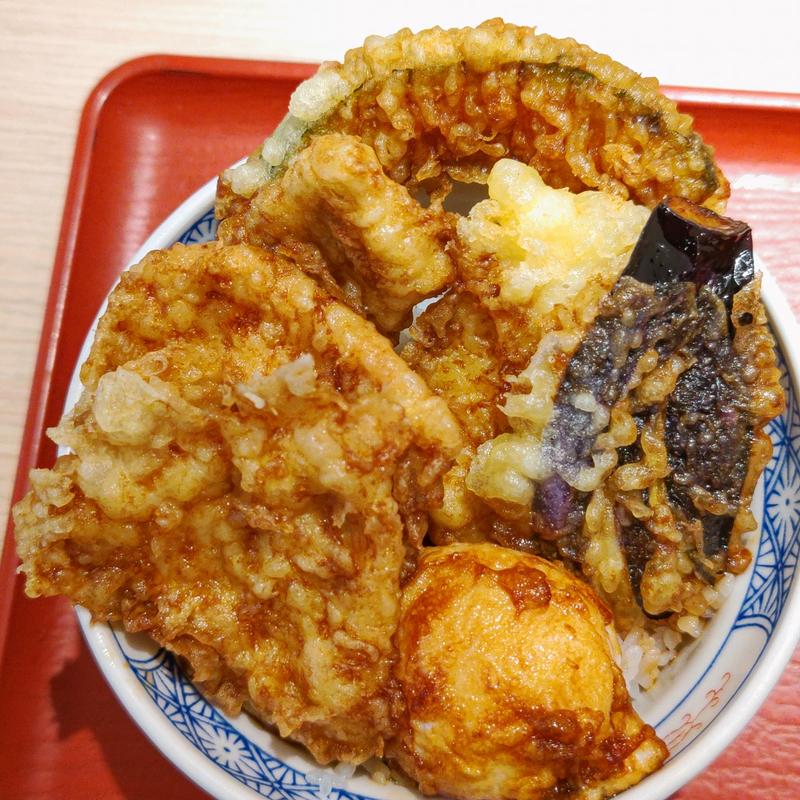 豚天丼(天麩羅えびのや ウィング上大岡店)