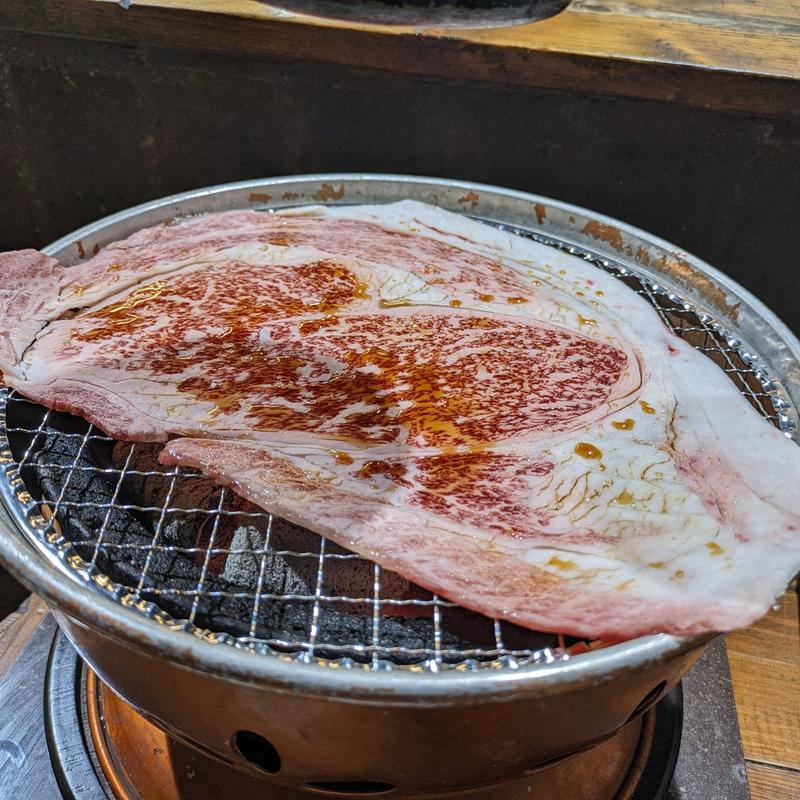 焼きしゃぶサーロイン(焼肉29テラス 渋谷南口店)