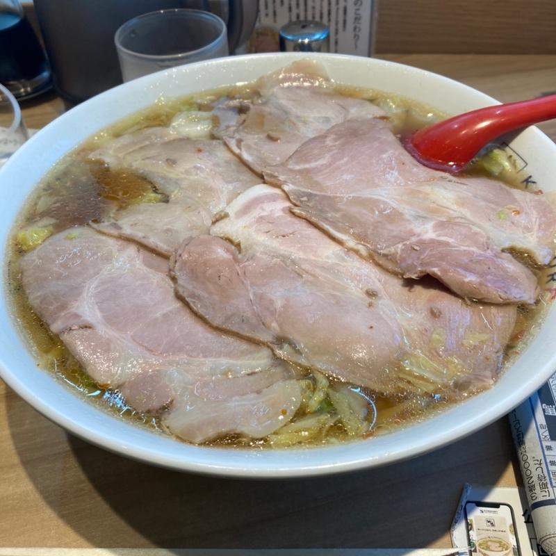 プレミアムチャーシューラーメン(どうとんぼり神座 ヨドバシ秋葉原店)