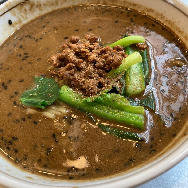 ミニ黒ゴマ担々麺(加納食堂)