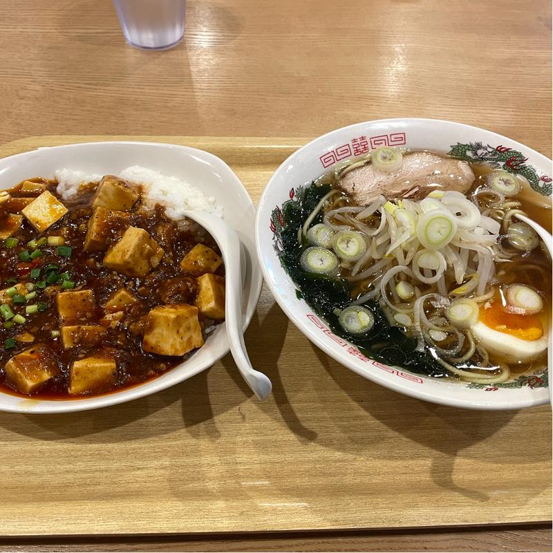 ラーメンセット(唐人中華料理)
