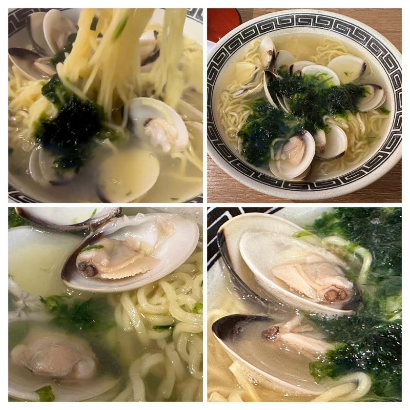 はまぐりラーメン(磯丸水産 横浜五番街店)