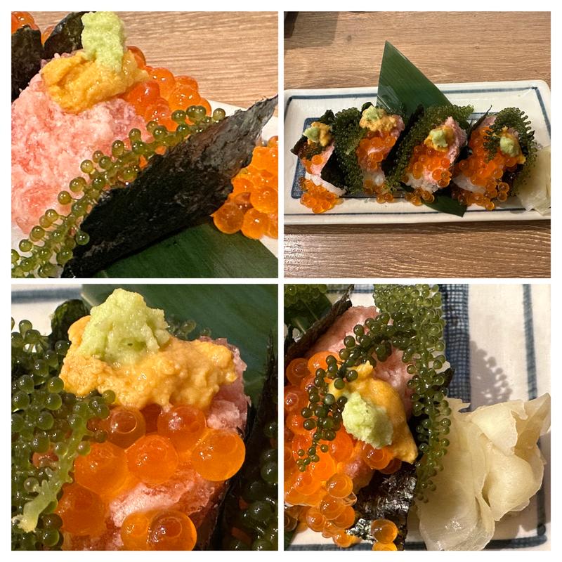 一口贅沢こぼれ寿司(磯丸水産 横浜五番街店)