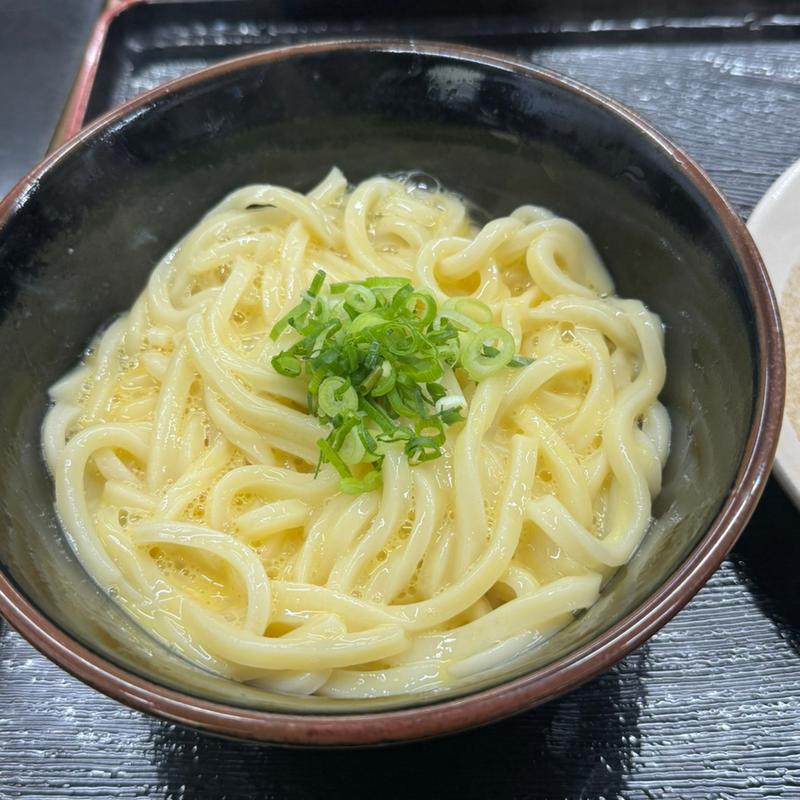 釜玉うどん(讃岐手打ちうどん わだち)