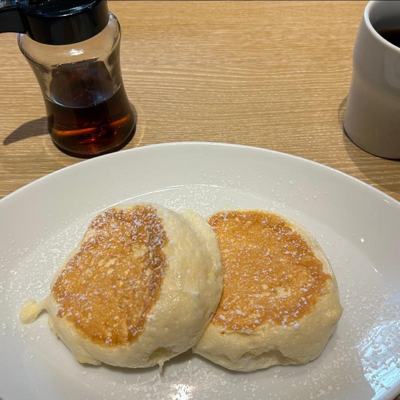 ふわっとろパンケーキ(むさしの森珈琲 昭島店)