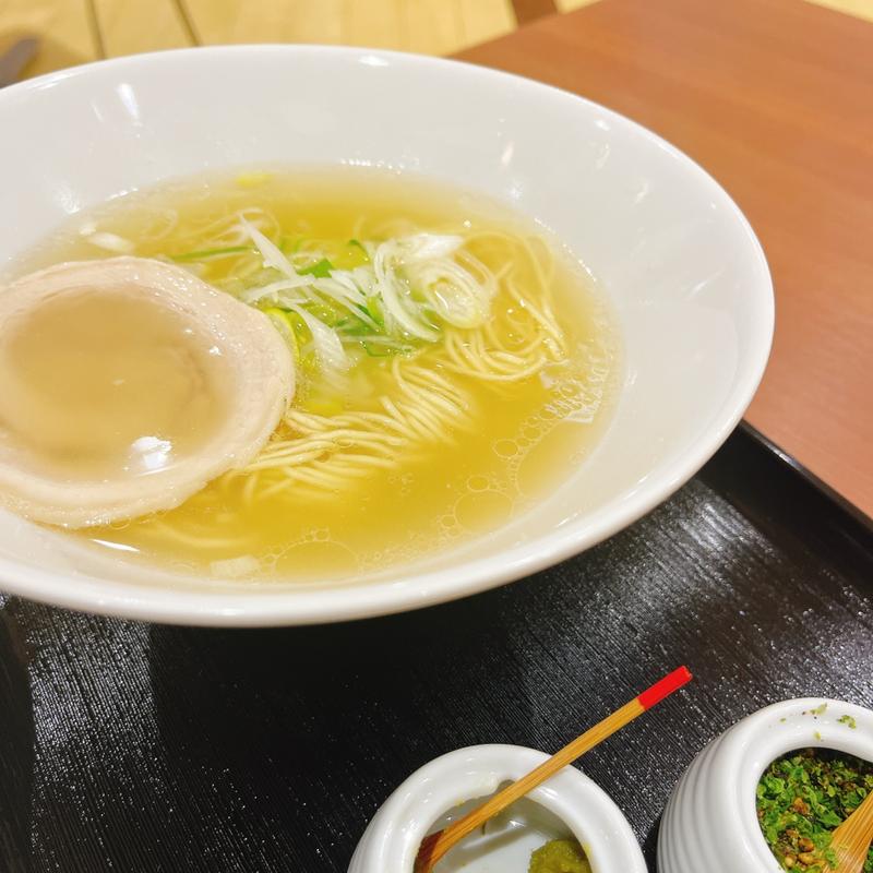 クリア豚骨ラーメン(豚soba十五屋)