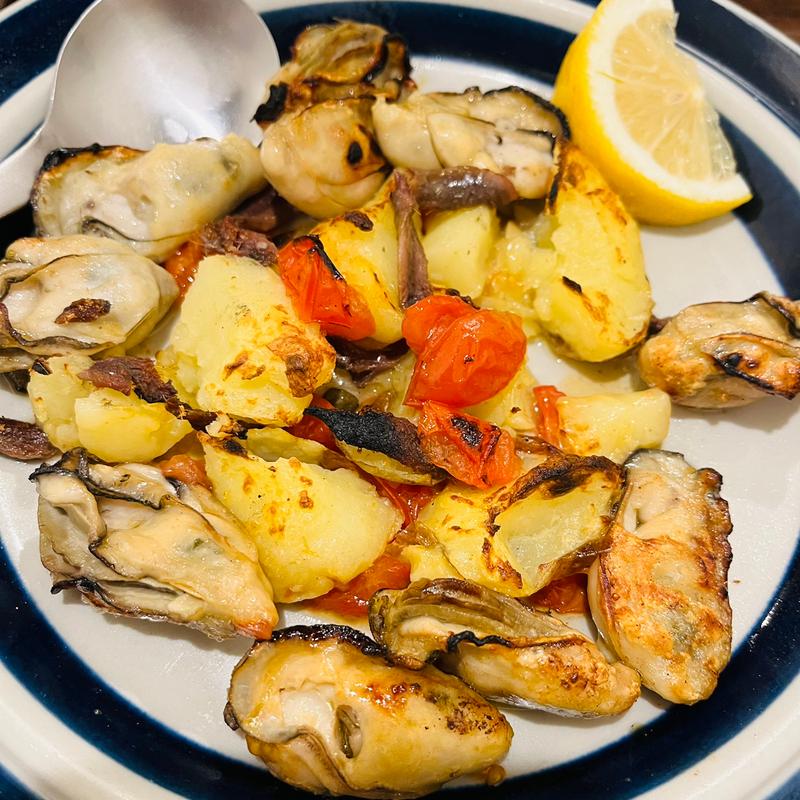 牡蠣のムニエル(マナリッカ)