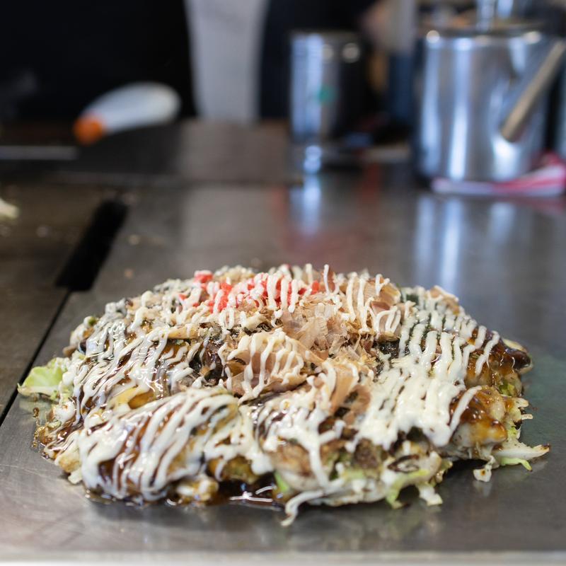 かき入りお好み焼き かき増量(マぁー子 )