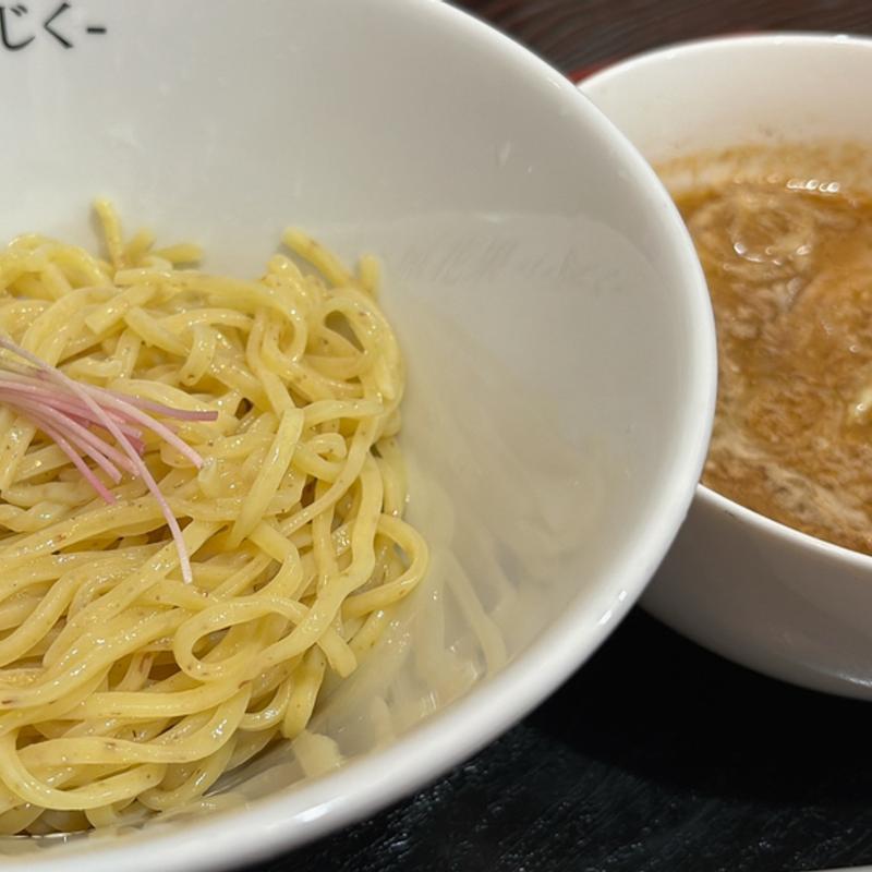 味噌のつけ麺(ら～めん華麗なる無花果)