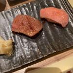 肉寿司(特選黒毛和牛焼肉 ベンジャミンランチ天神/警固)