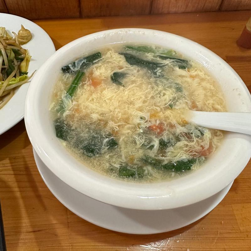 玉子とトマトスープ(豊味軒)
