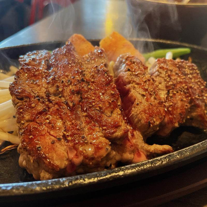 タケルステーキ(1ポンドの ステーキ ハンバーグ タケル 西中島店)