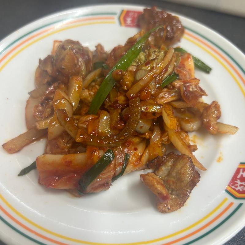 豚キムチ(餃子の王将 富雄店 （ギョウザノオウショウ）)