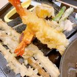 天ざるうどん(うどんの釜くら)