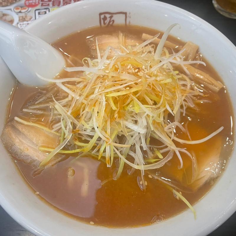 味噌ネギラーメン(喜多方ラーメン 坂内 恵比寿店)