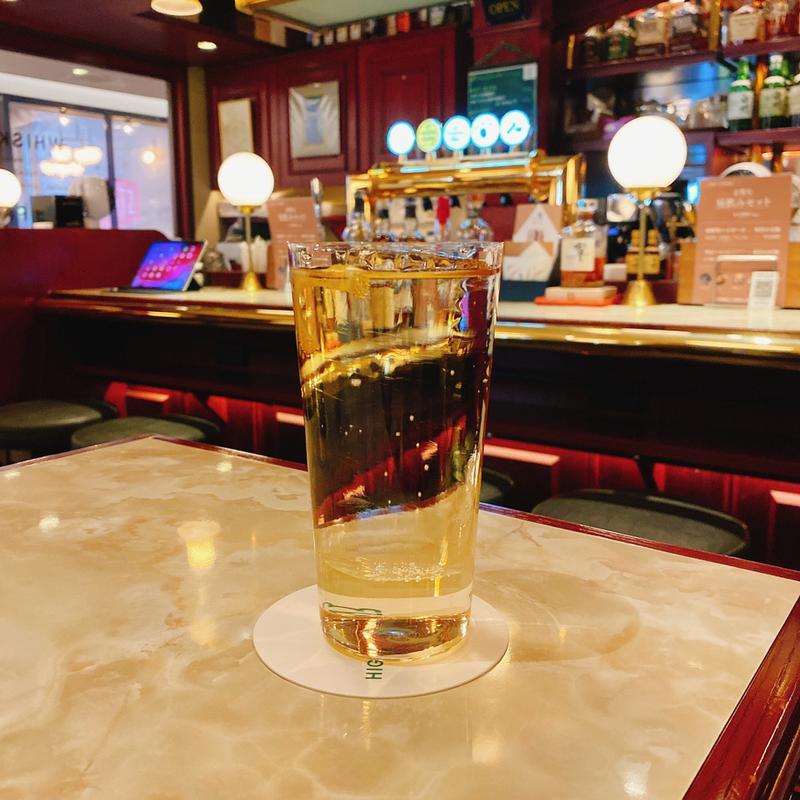 氷柱角ハイボール(ハイボールバー上野駅1923)