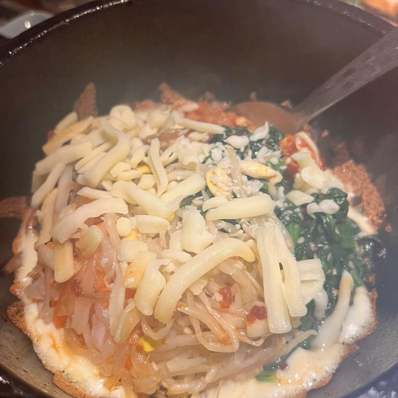 石焼きチーズビビンバ(じゃんじゃか 鳴門店 )