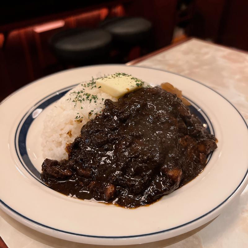 チキンカレー(ハイボールバー上野駅1923)