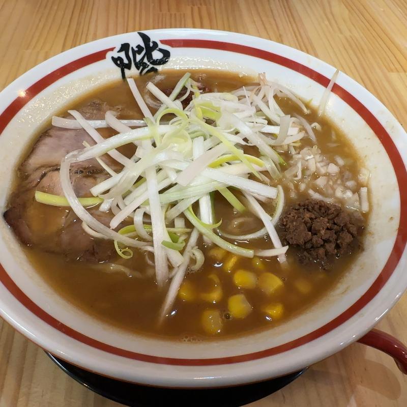 豚骨辛味噌ラーメン(ラーメン階杉 広島八丁堀店)